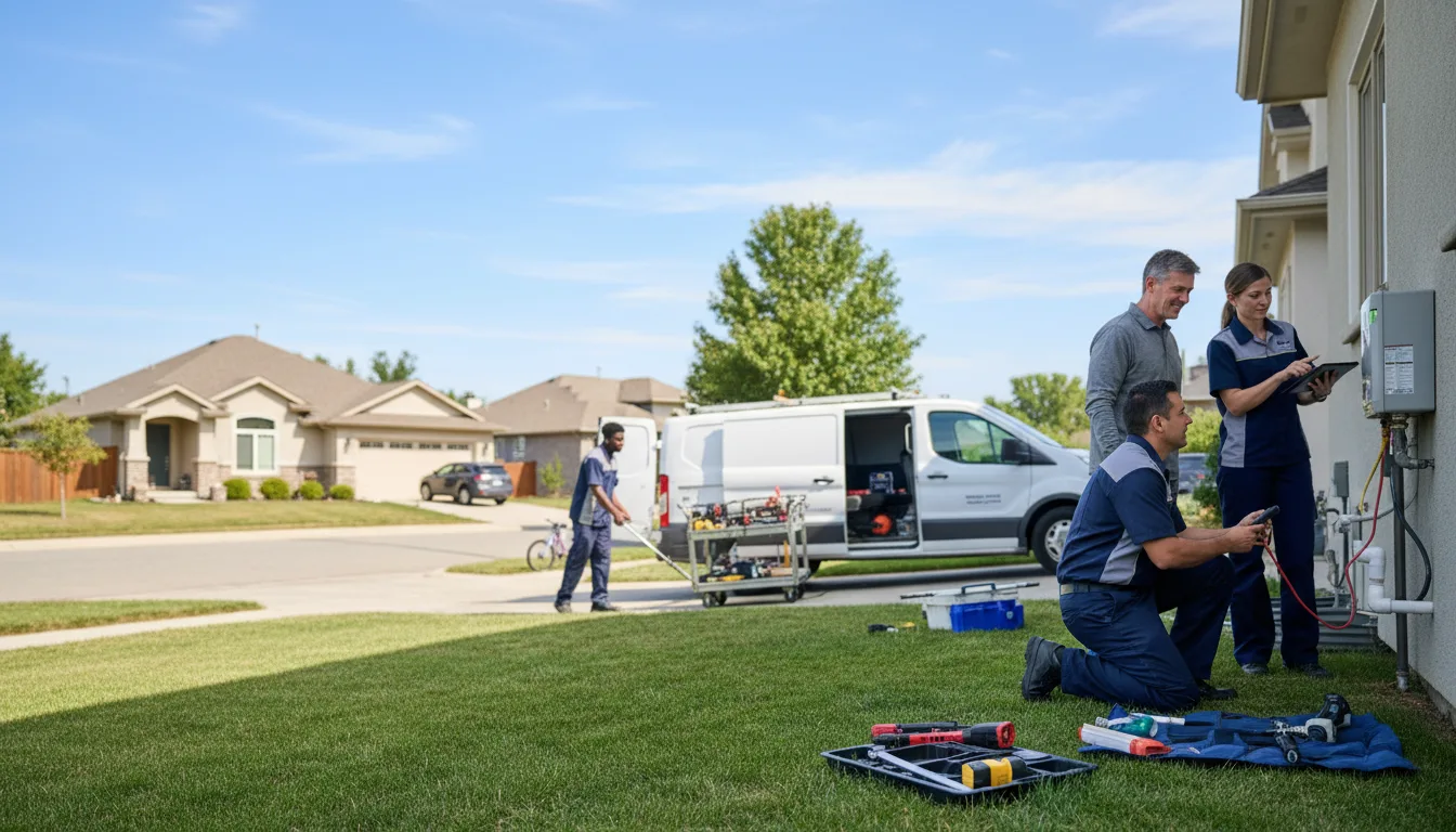 Tankless water heater service in Somerset, CA